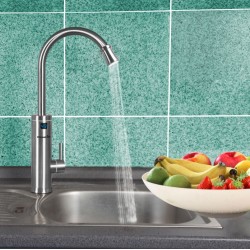 Robinet electric apa calda instant DIGITAL INOX Robinet electric apa calda instant DIGITAL INOX